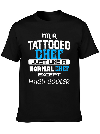 Tattooed Chef Graphic Tee - Cool Cook Apparel