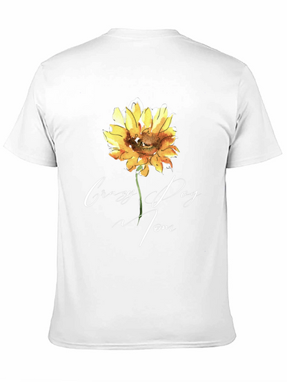 Crazy Dog Mom Sunflower T-Shirt