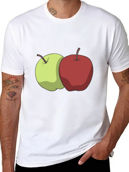 Apples Graphic Black T-Shirt