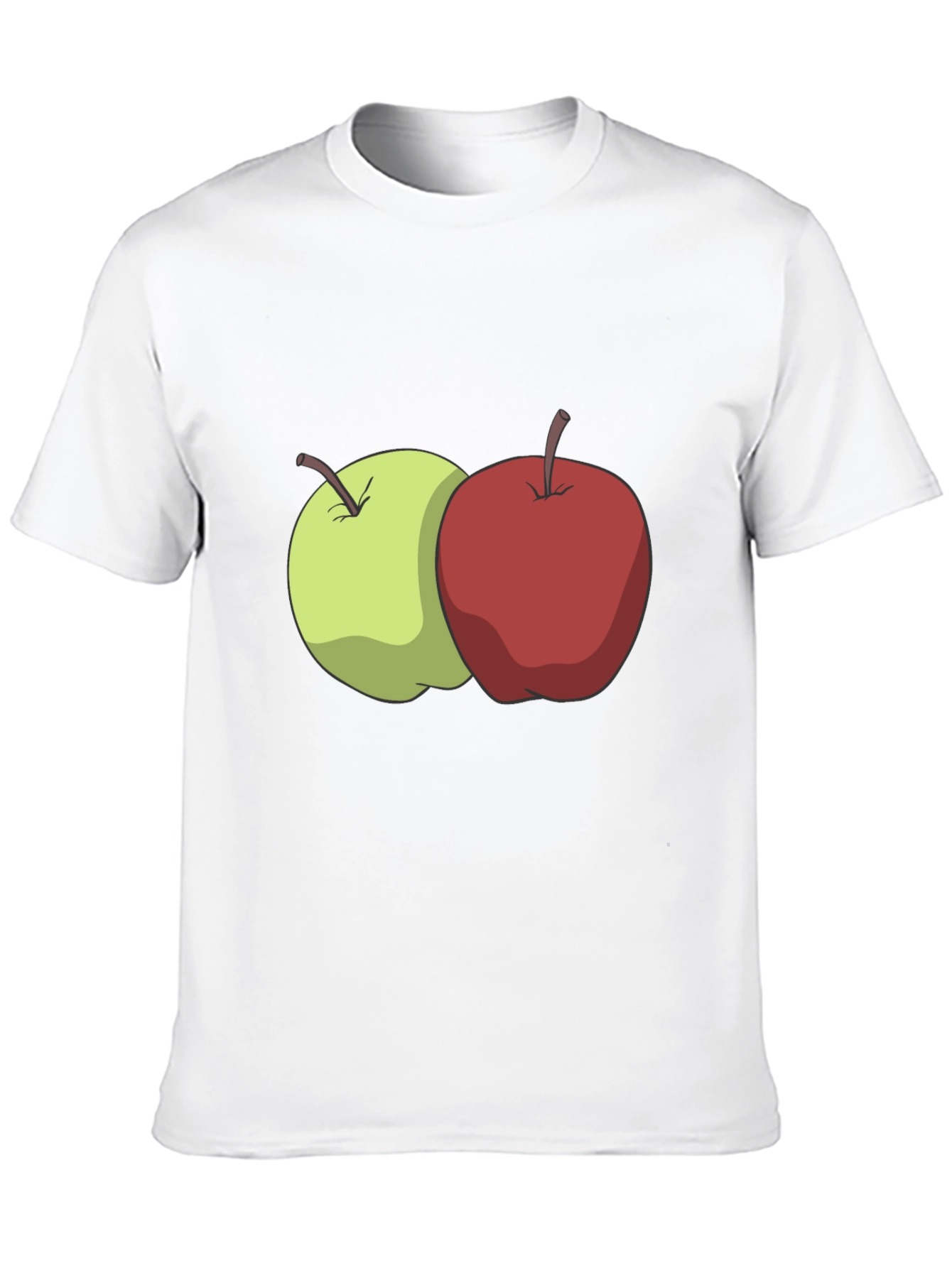 Apples Graphic Black T-Shirt