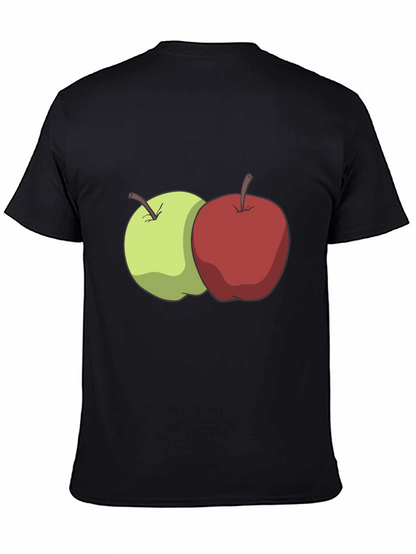 Apples Graphic Black T-Shirt