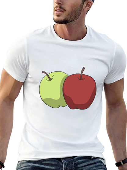 Apples Graphic Black T-Shirt