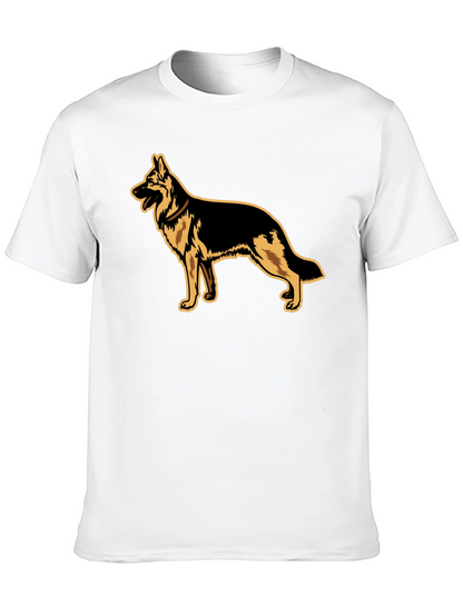 German Shepherd Graphic Tee - Black