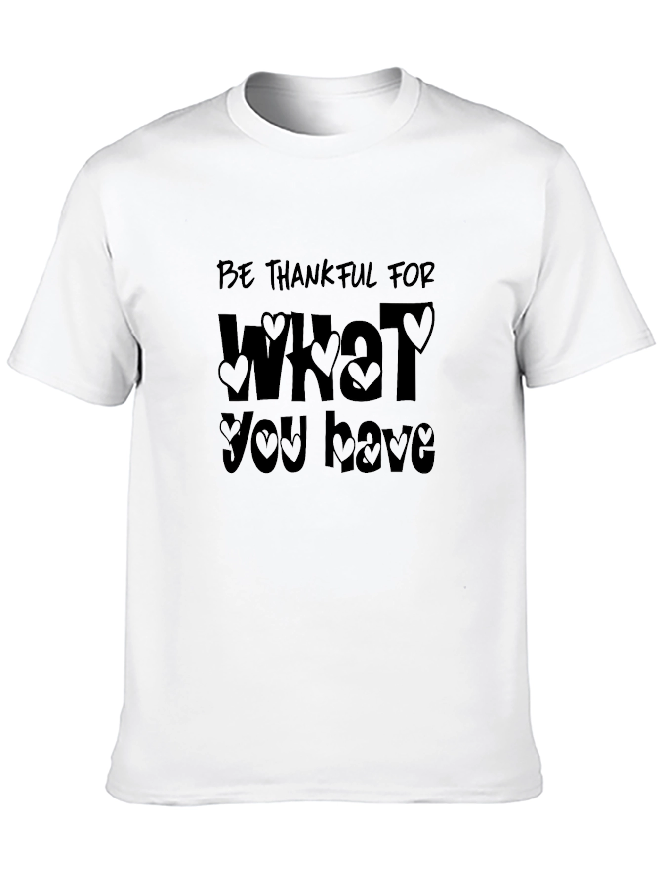 Be Thankful Graphic Tee - Stylish Everyday Comfort