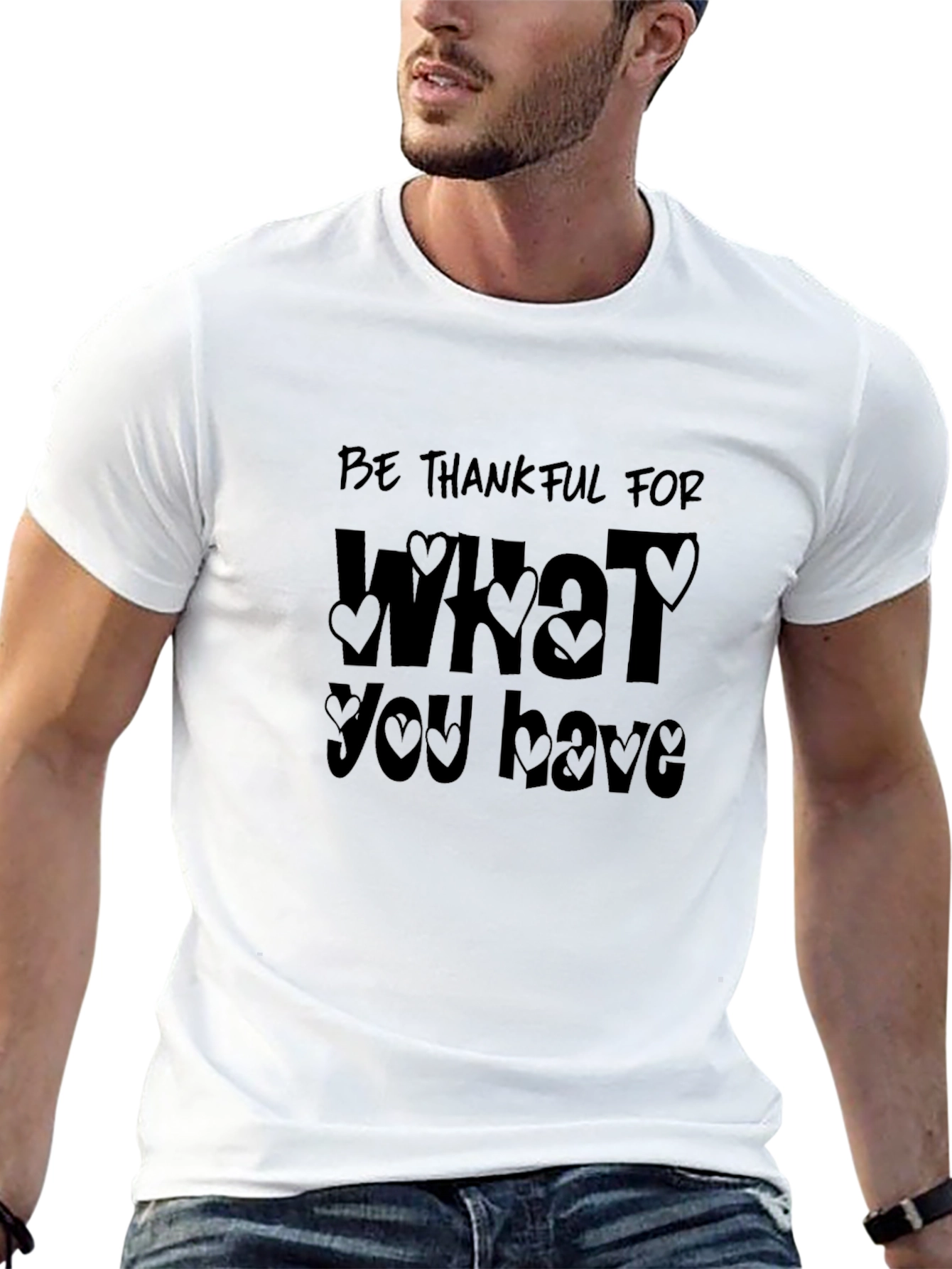 Be Thankful Graphic Tee - Stylish Everyday Comfort
