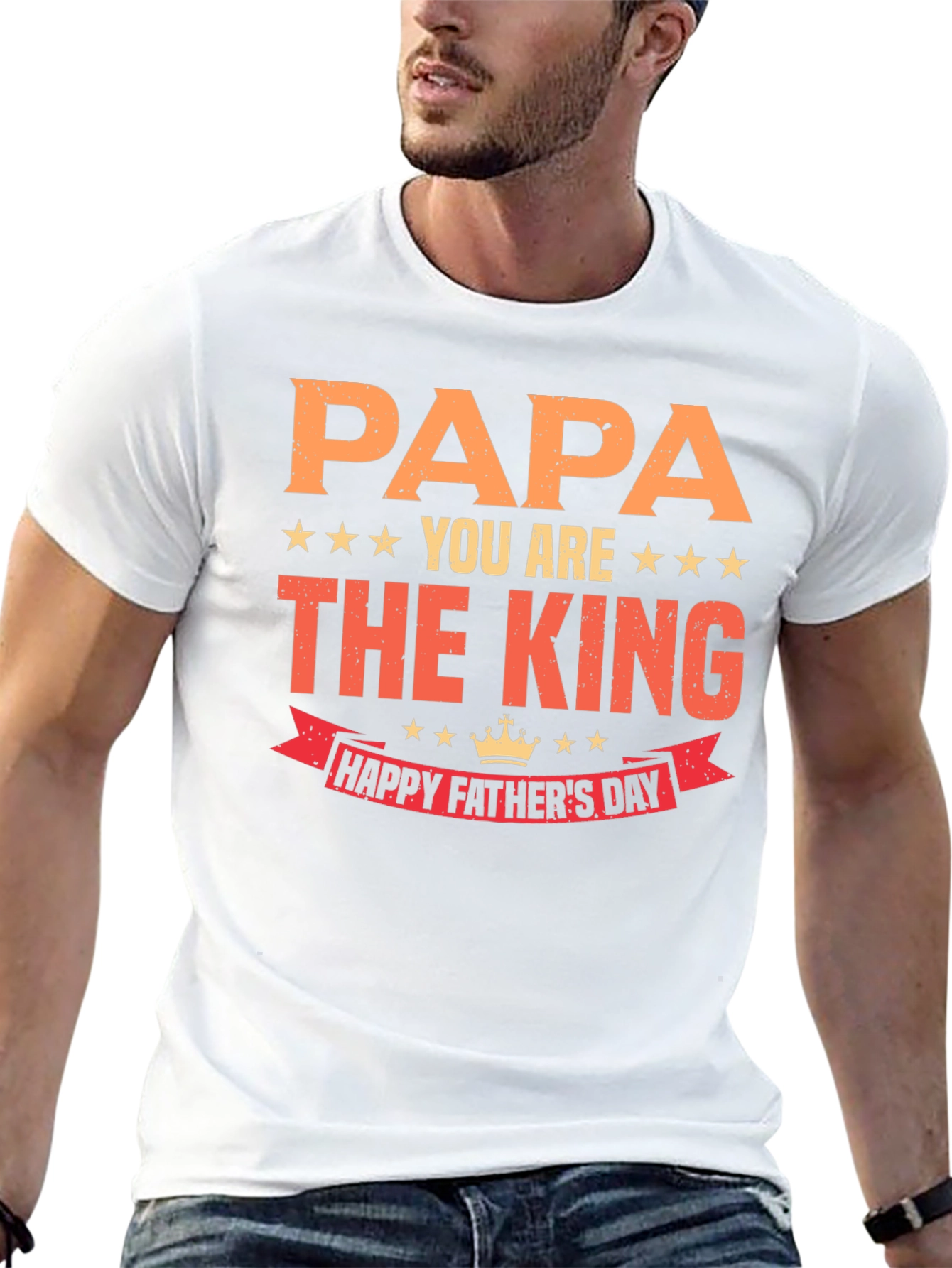 Papa You Are The King Fathers Day T-Shirt