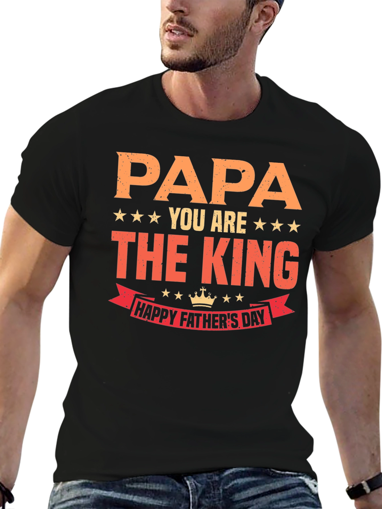 Papa You Are The King Fathers Day T-Shirt