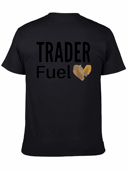 Trader Fuel T-Shirt - Black Cotton Tee