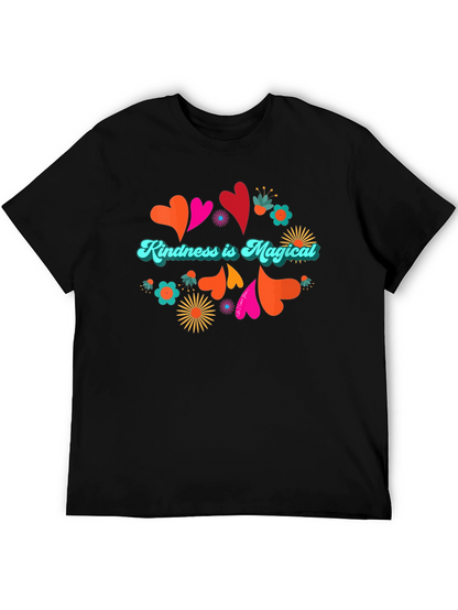Kindness is Magical Black Graphic Tee