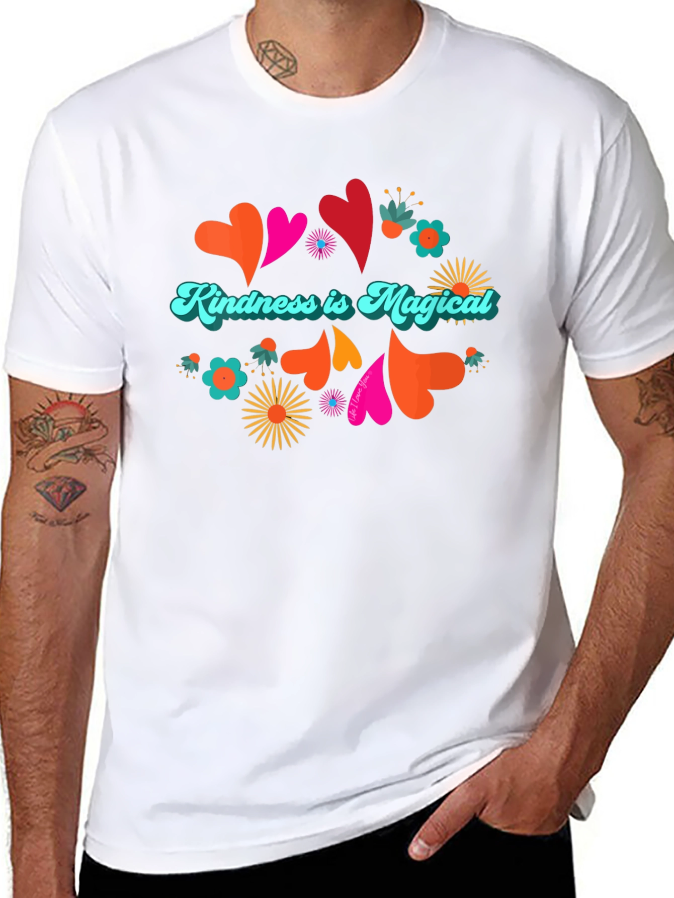 Kindness is Magical Black Graphic Tee