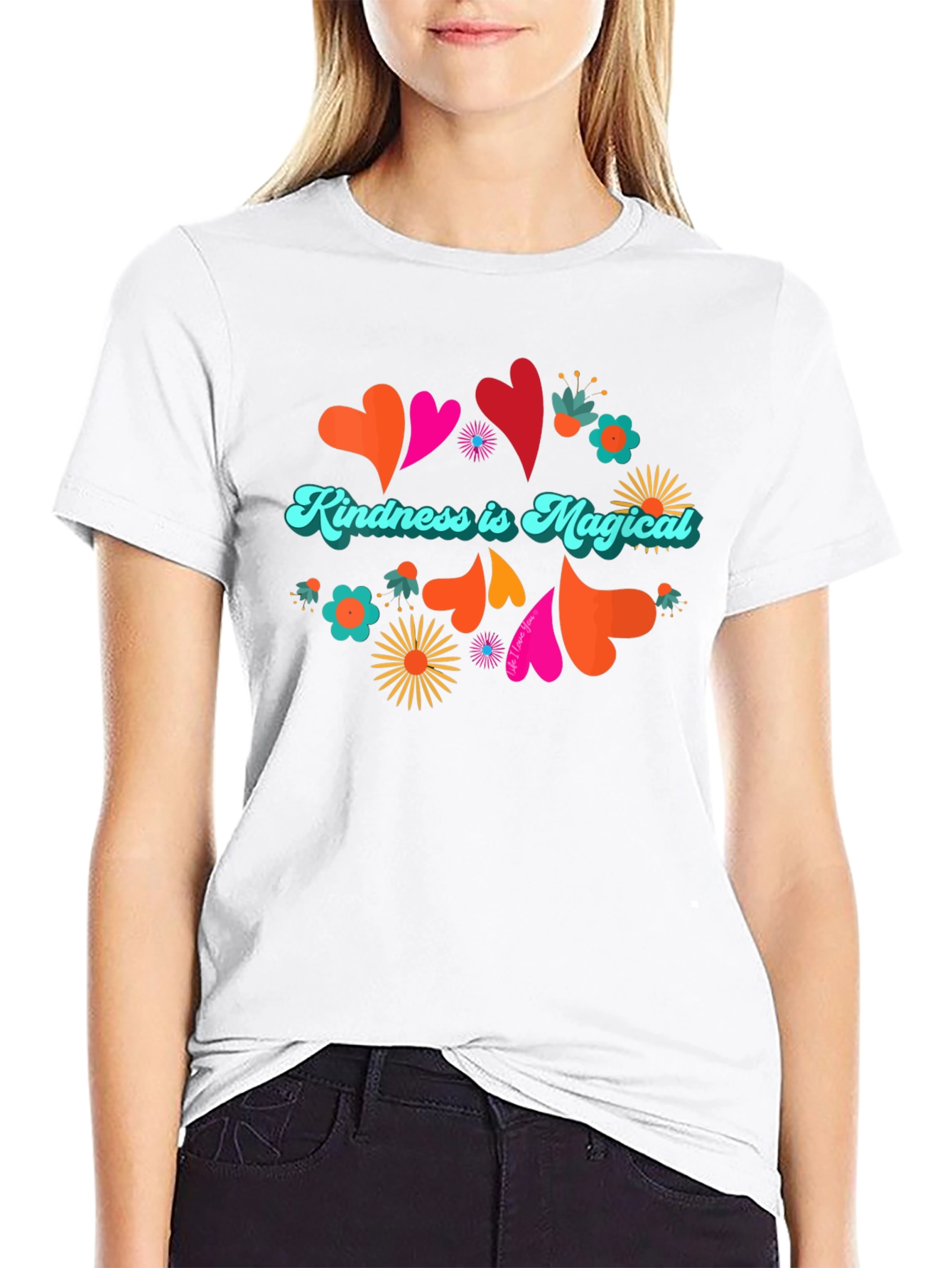 Kindness is Magical Black Graphic Tee