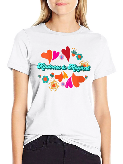 Kindness is Magical Black Graphic Tee
