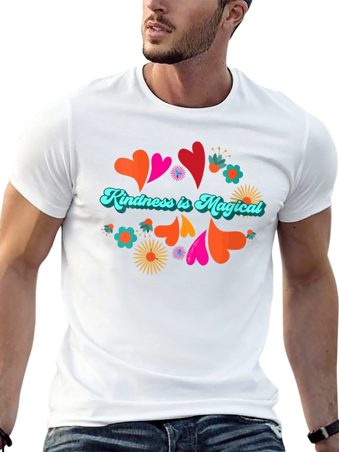 Kindness is Magical Black Graphic Tee