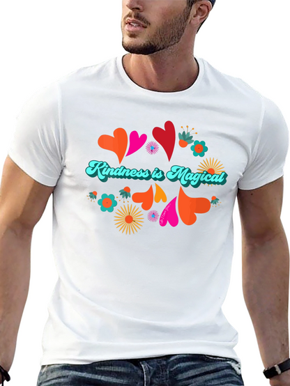 Kindness is Magical Black Graphic Tee