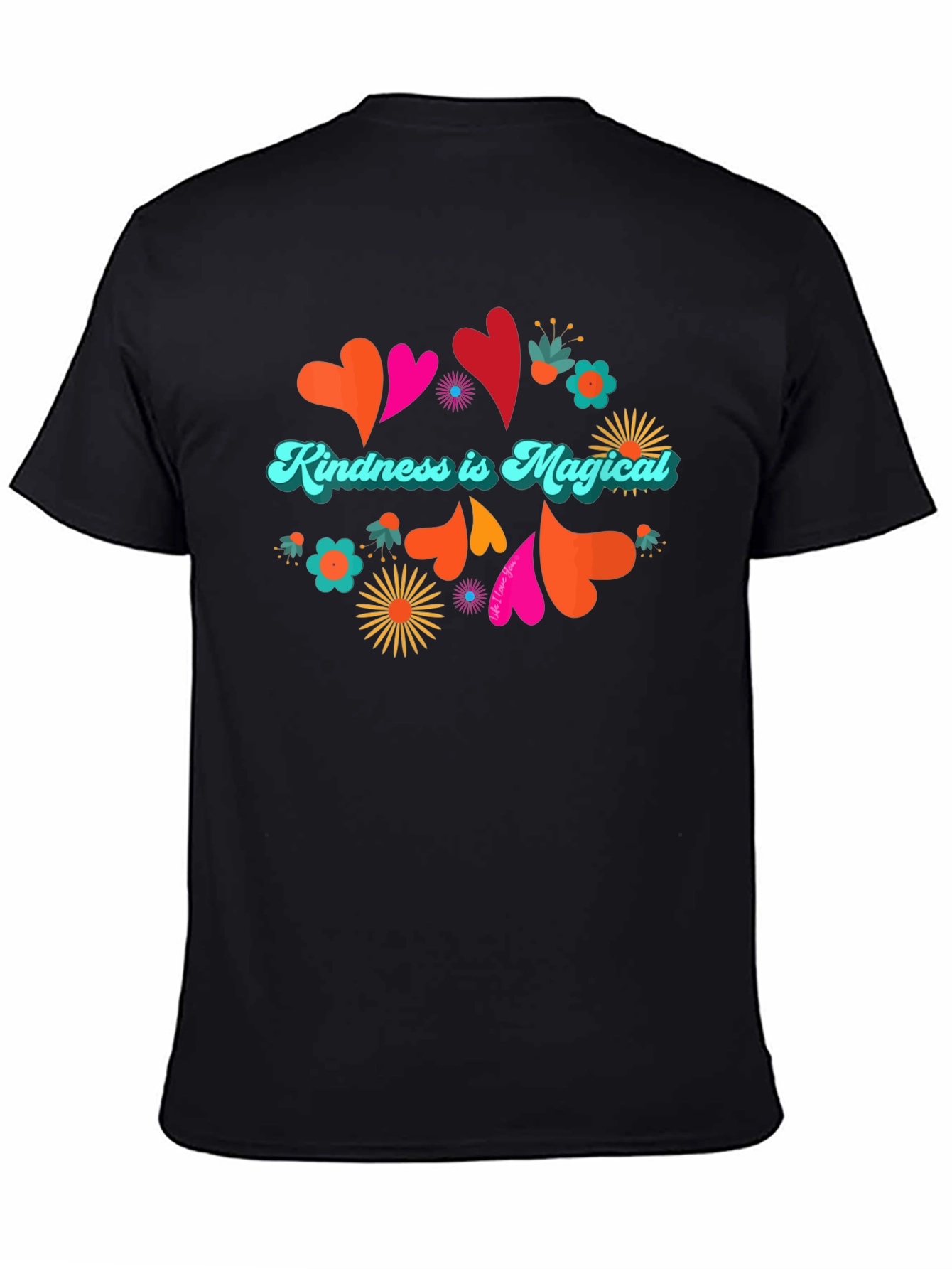 Kindness is Magical Black Graphic Tee