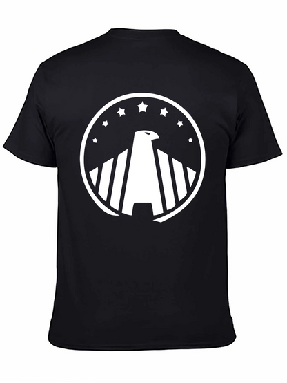 Black Eagle Star Graphic T-Shirt