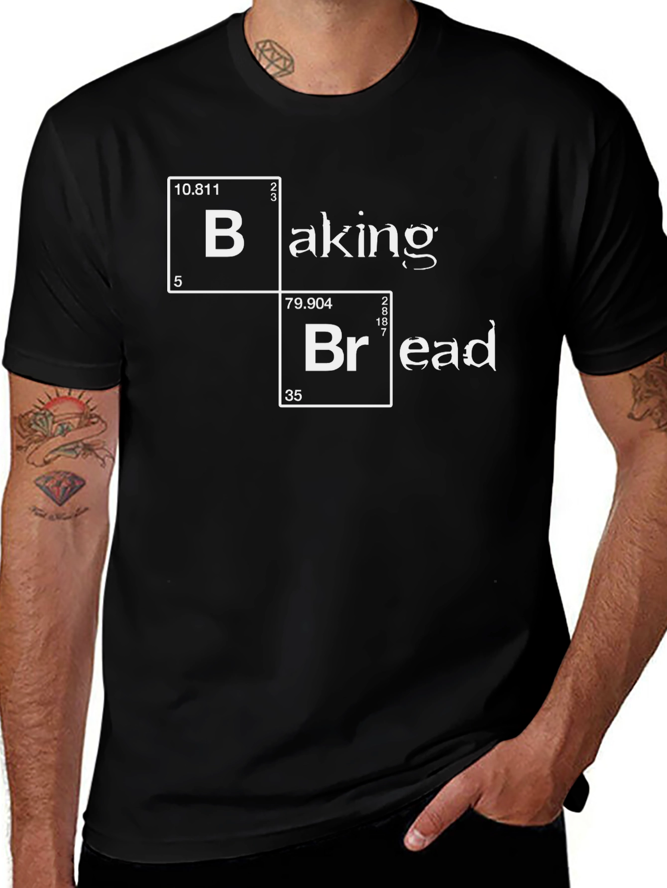 Baking Bread Periodic Table T-Shirt