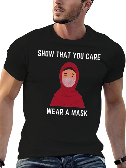 Show You Care T-Shirt - Wear a Mask
