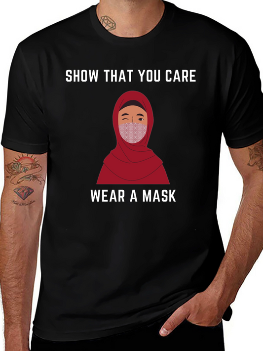 Show You Care T-Shirt - Wear a Mask