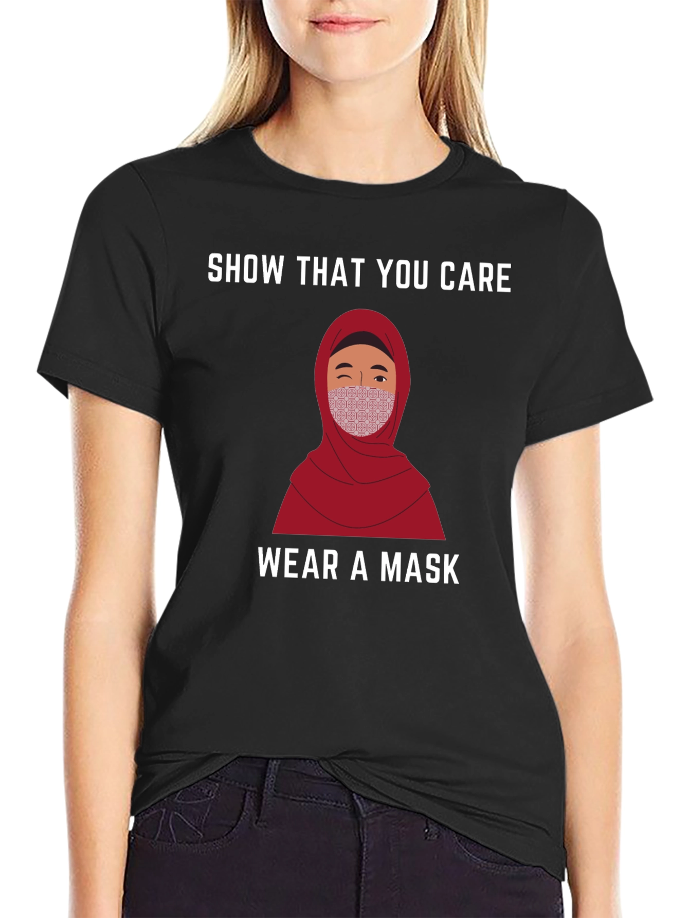 Show You Care T-Shirt - Wear a Mask