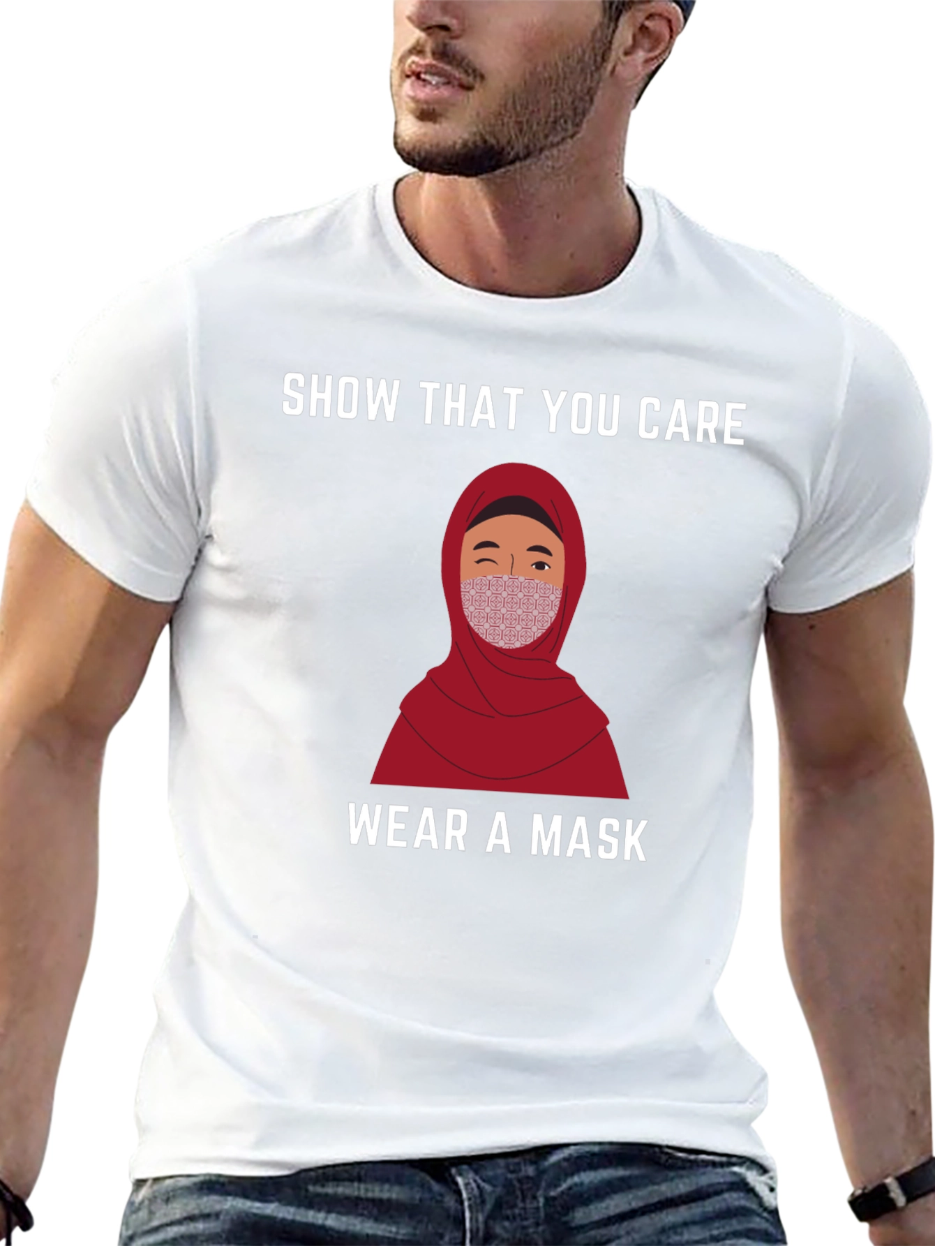 Show You Care T-Shirt - Wear a Mask