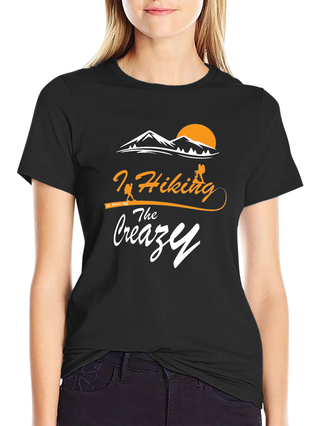 Hiking The Crazy Graphic Tee