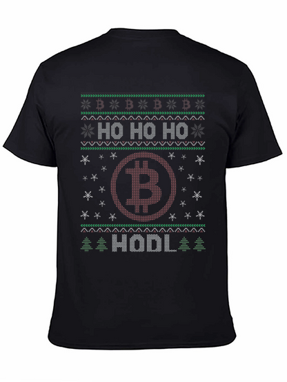 Bitcoin HODL Christmas Ugly Sweater T-Shirt