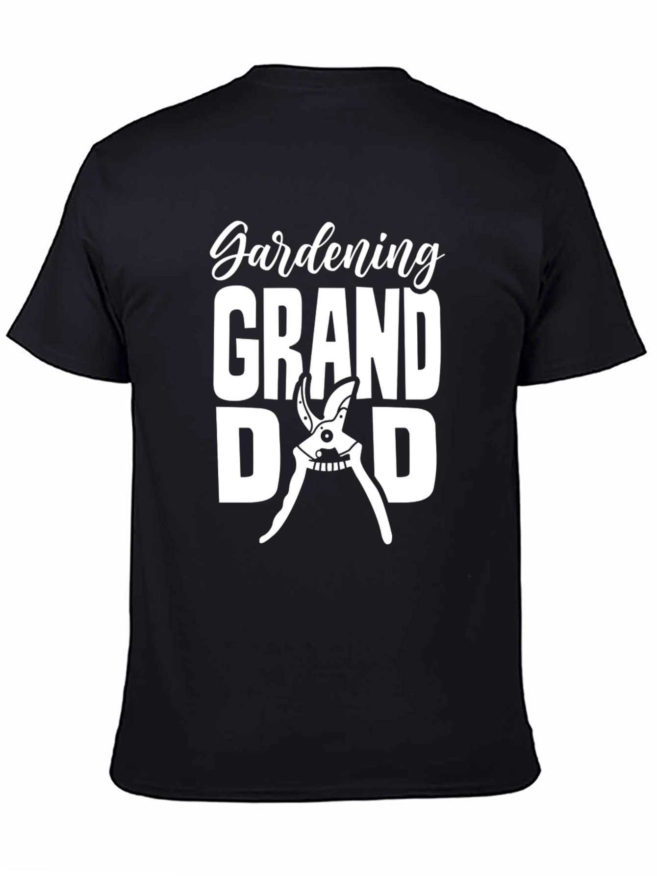Gardening Grandad T-Shirt - Black