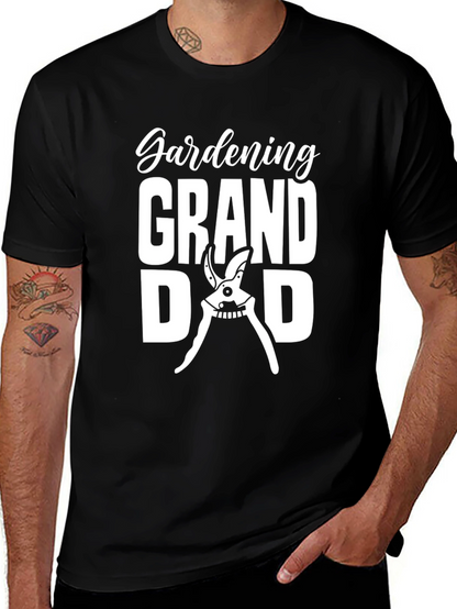 Gardening Grandad T-Shirt - Black