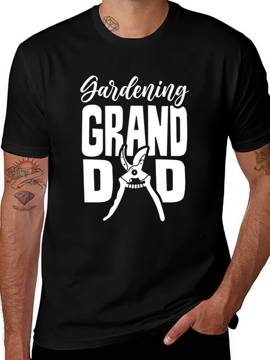 Gardening Grandad T-Shirt - Black