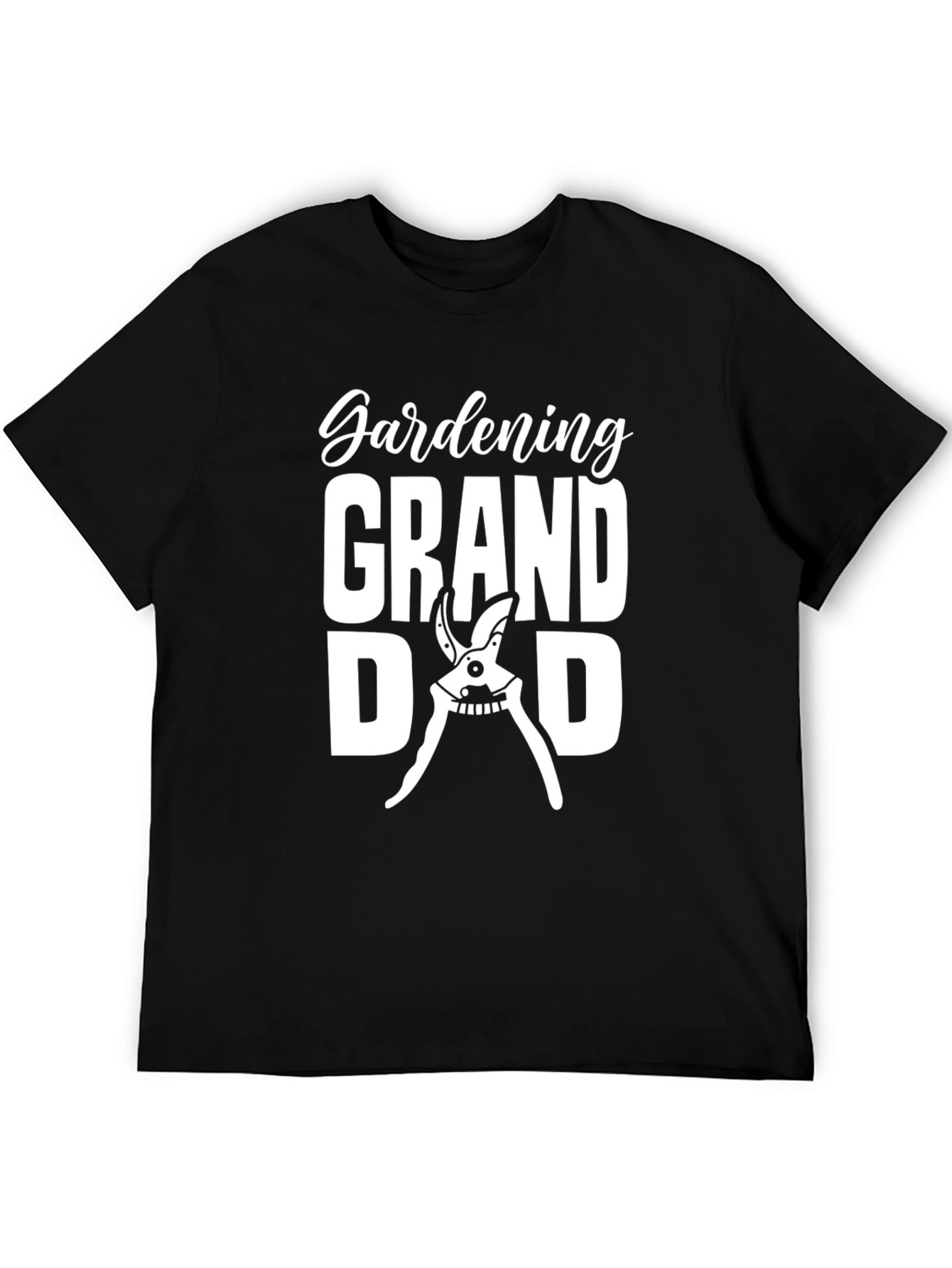Gardening Grandad T-Shirt - Black
