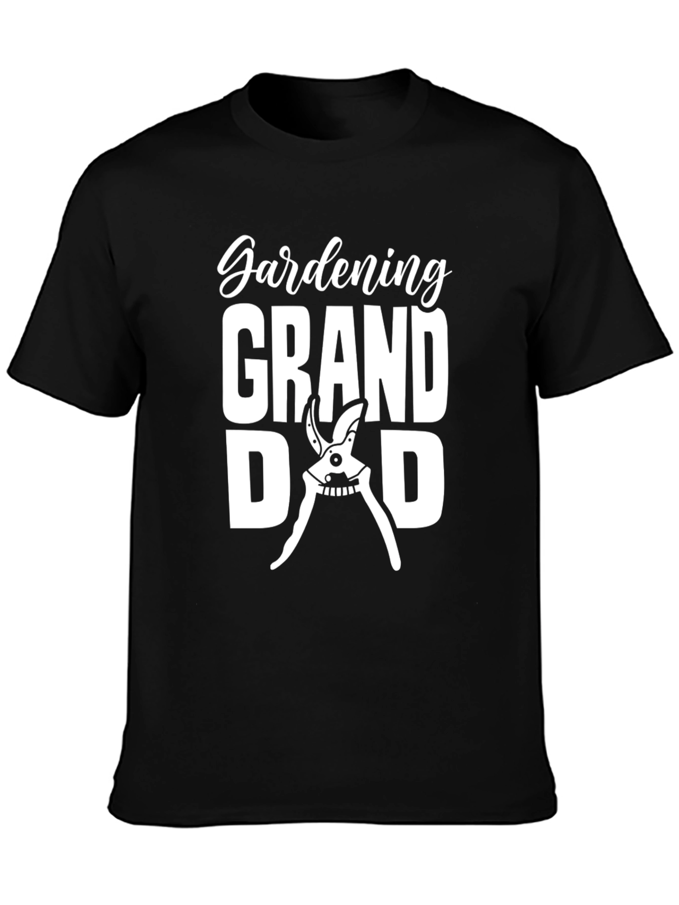 Gardening Grandad T-Shirt - Black