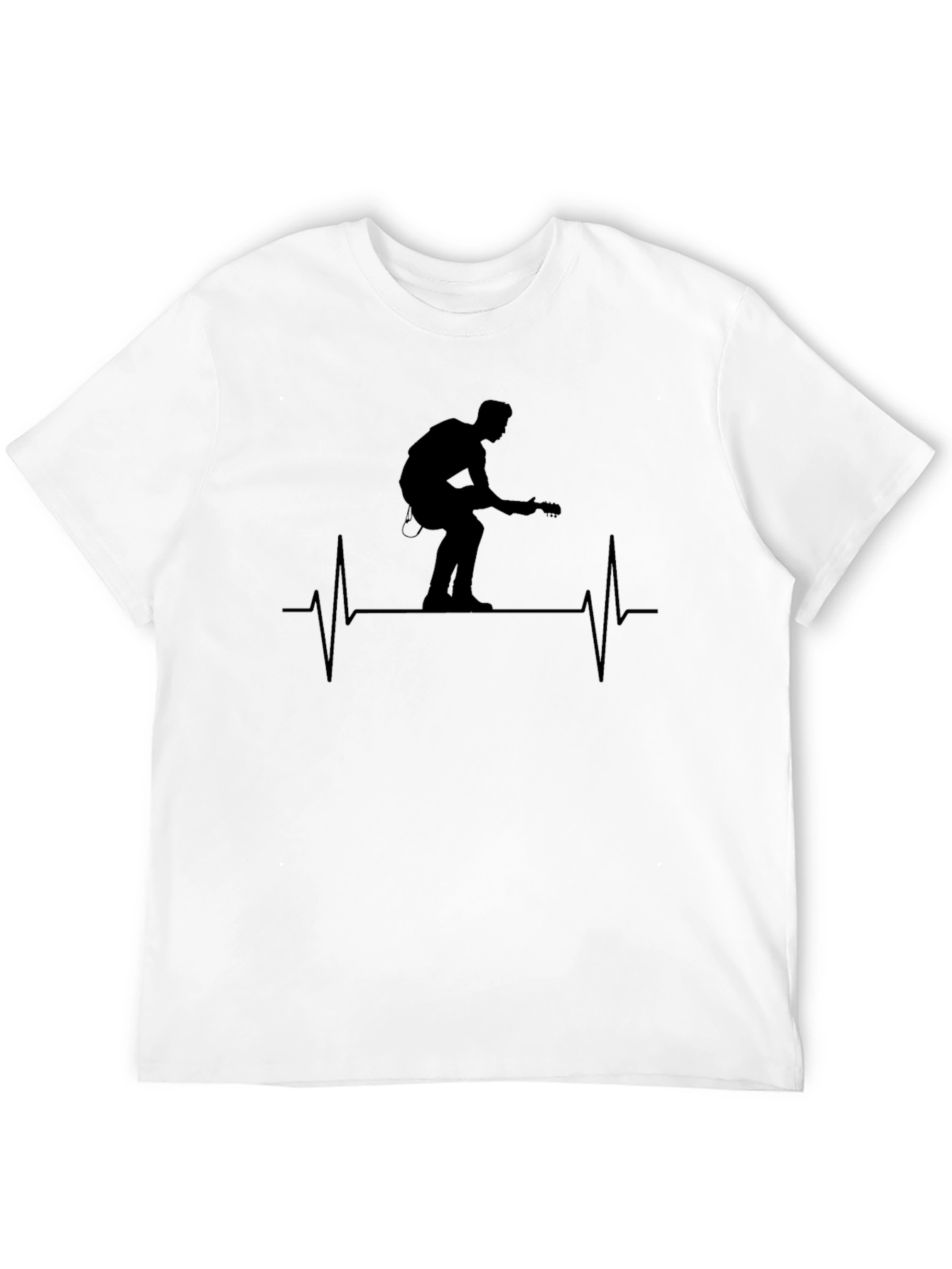 Guitar Player Heartbeat T-Shirt
