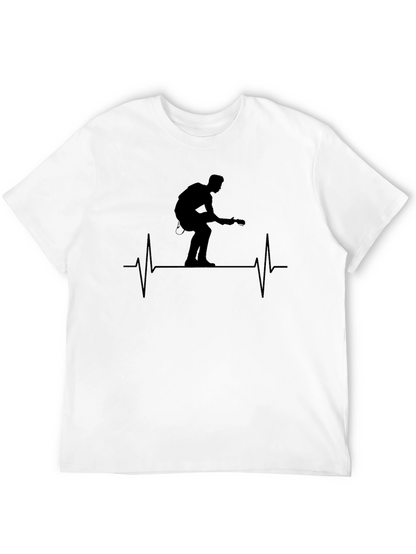 Guitar Player Heartbeat T-Shirt