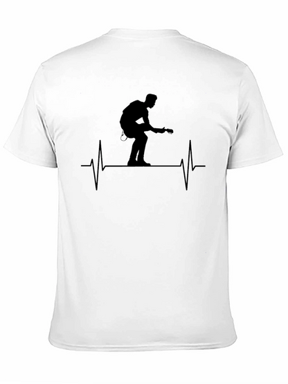 Guitar Player Heartbeat T-Shirt