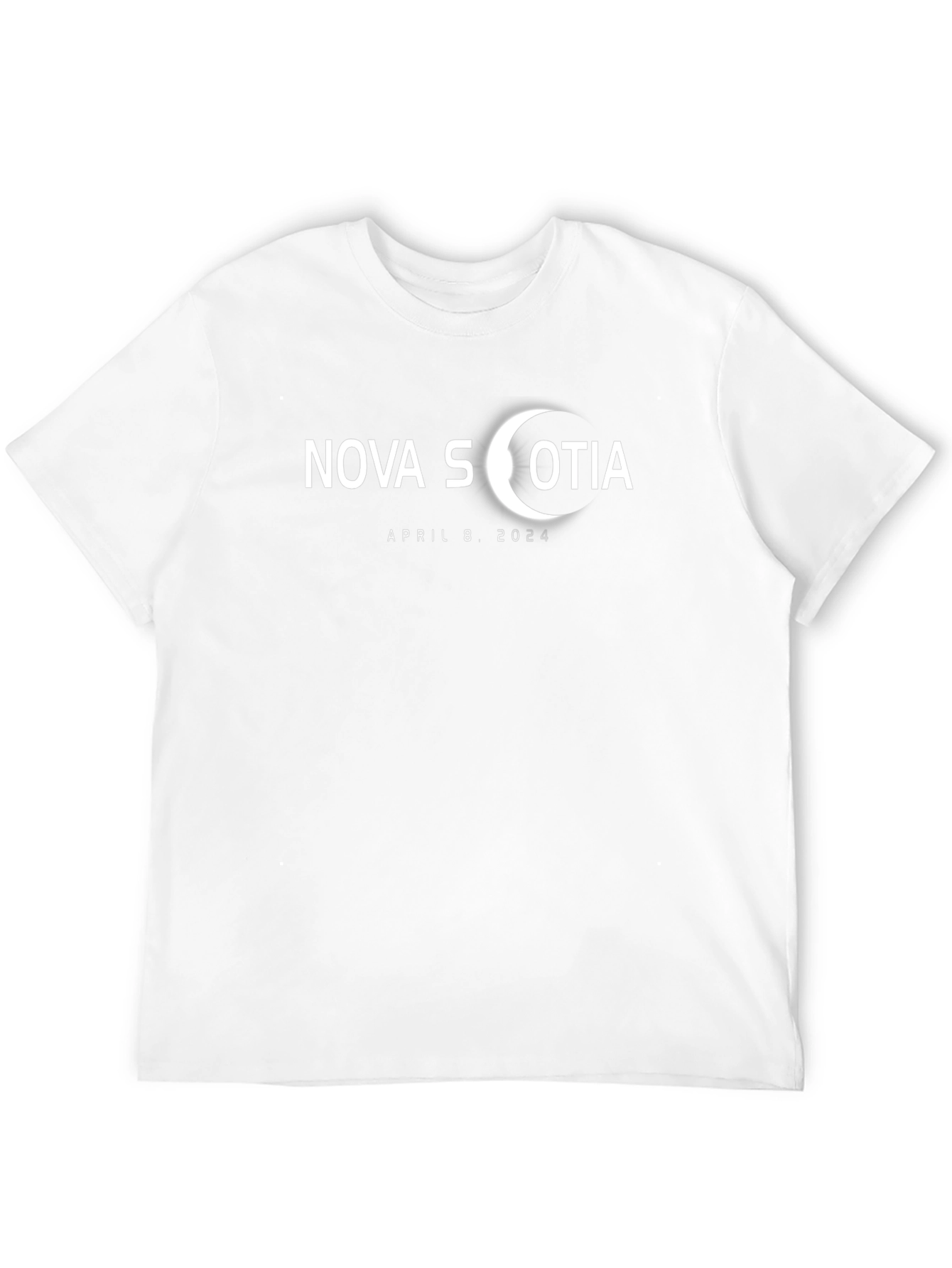 Nova Scotia April 2024 Total Solar Eclipse T-Shirt