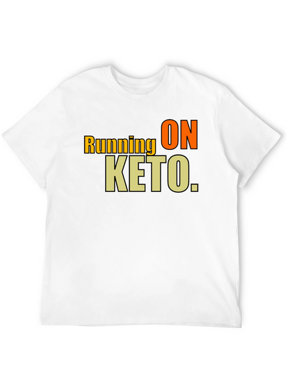 Running on Keto Black T-Shirt