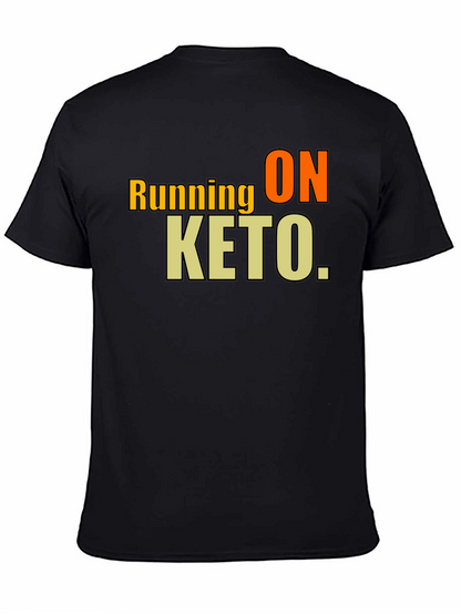 Running on Keto Black T-Shirt
