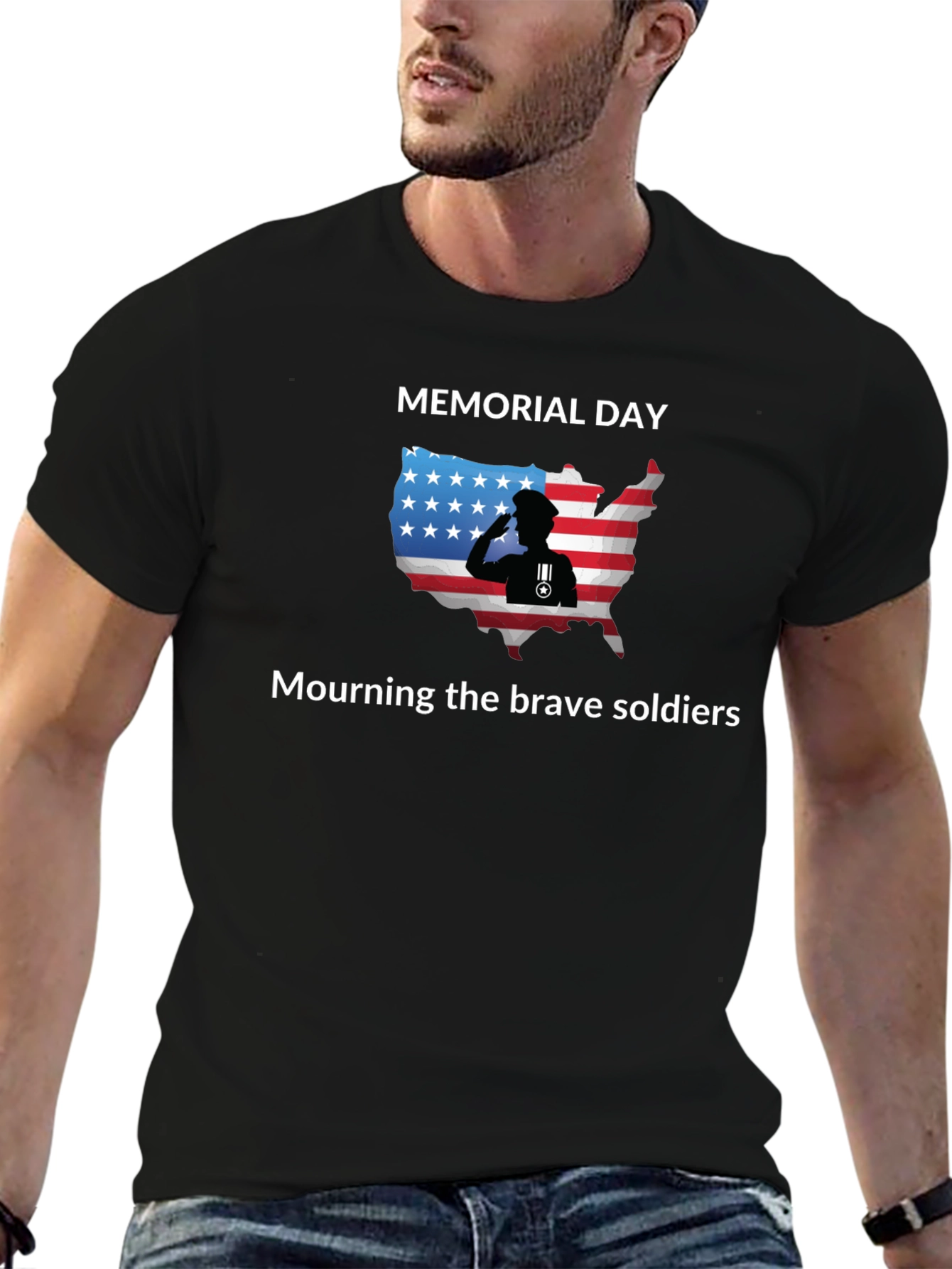 Memorial Day T-Shirt: Mourning Brave Soldiers