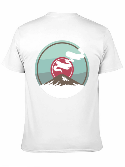 Mountain Graphic Tee - Black Casual Style