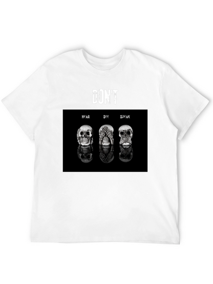 Dont Hear See Speak T-Shirt - Unisex Black Tee