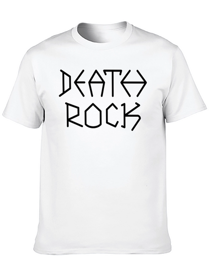 Death Rock Graphic T-Shirt - Mens Black Tee