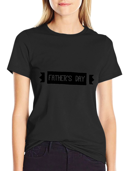 Fathers Day Black T-Shirt