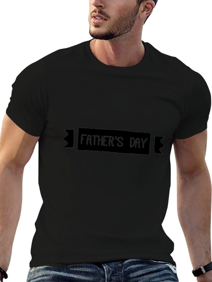 Fathers Day Black T-Shirt