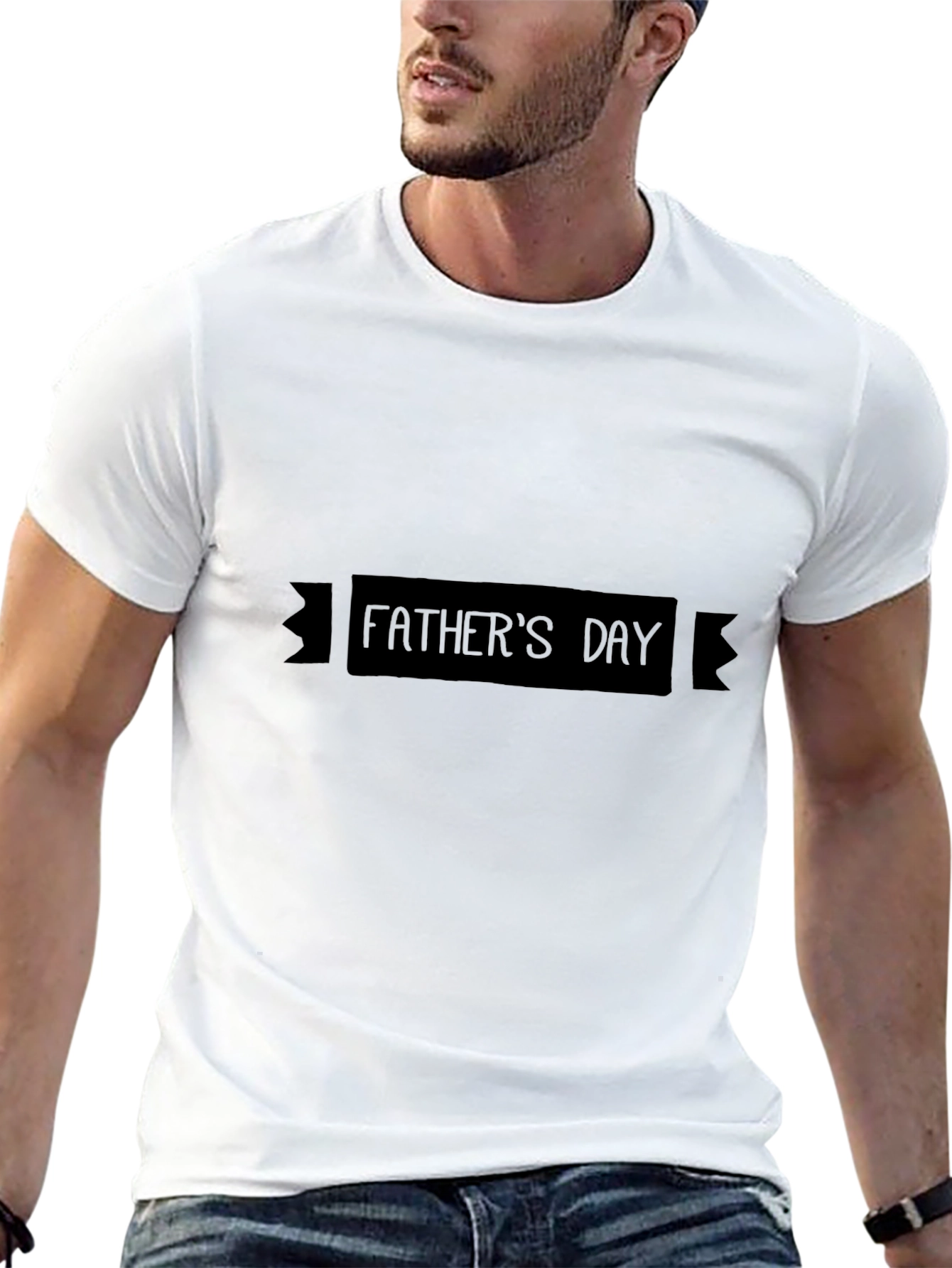 Fathers Day Black T-Shirt