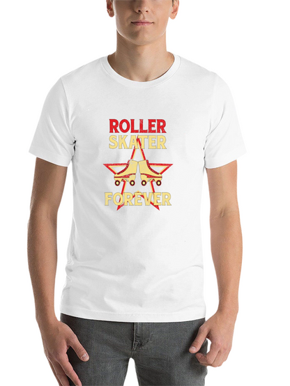 Roller Skater Forever Graphic Tee - Black
