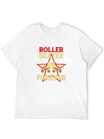 Roller Skater Forever Graphic Tee - Black
