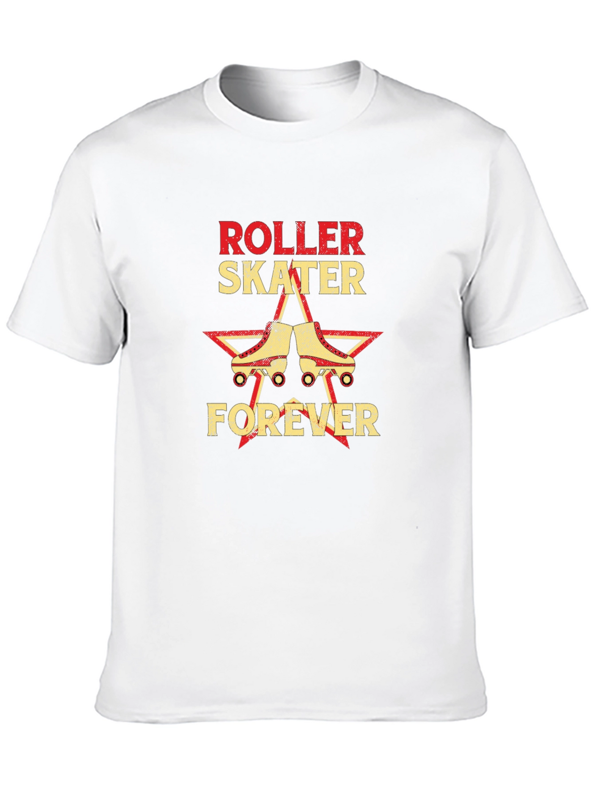 Roller Skater Forever Graphic Tee - Black