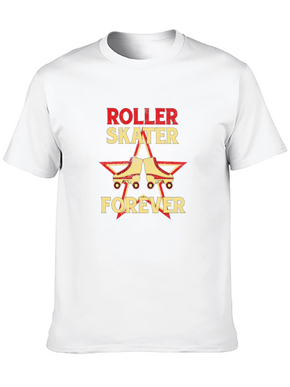Roller Skater Forever Graphic Tee - Black