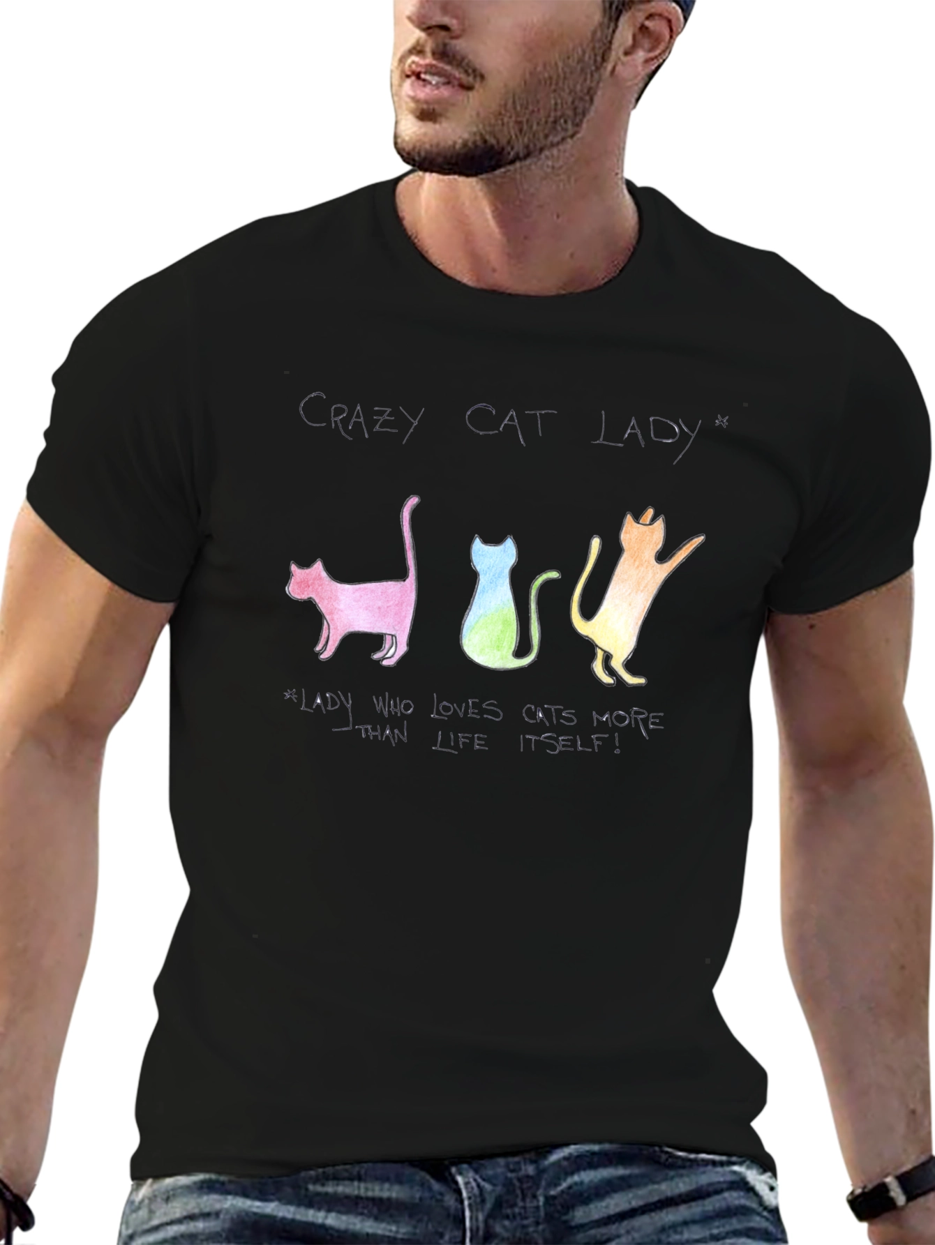 Crazy Cat Lady Graphic Tee